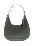 Sac porté épaule zippé kaki - Nina Casari
