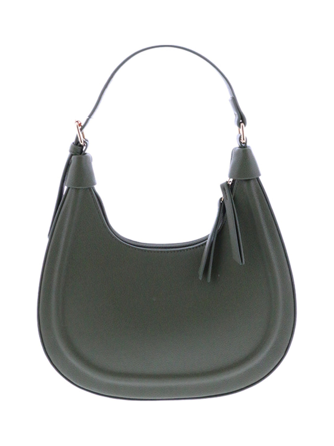 Sac porté épaule zippé kaki - Nina Casari
