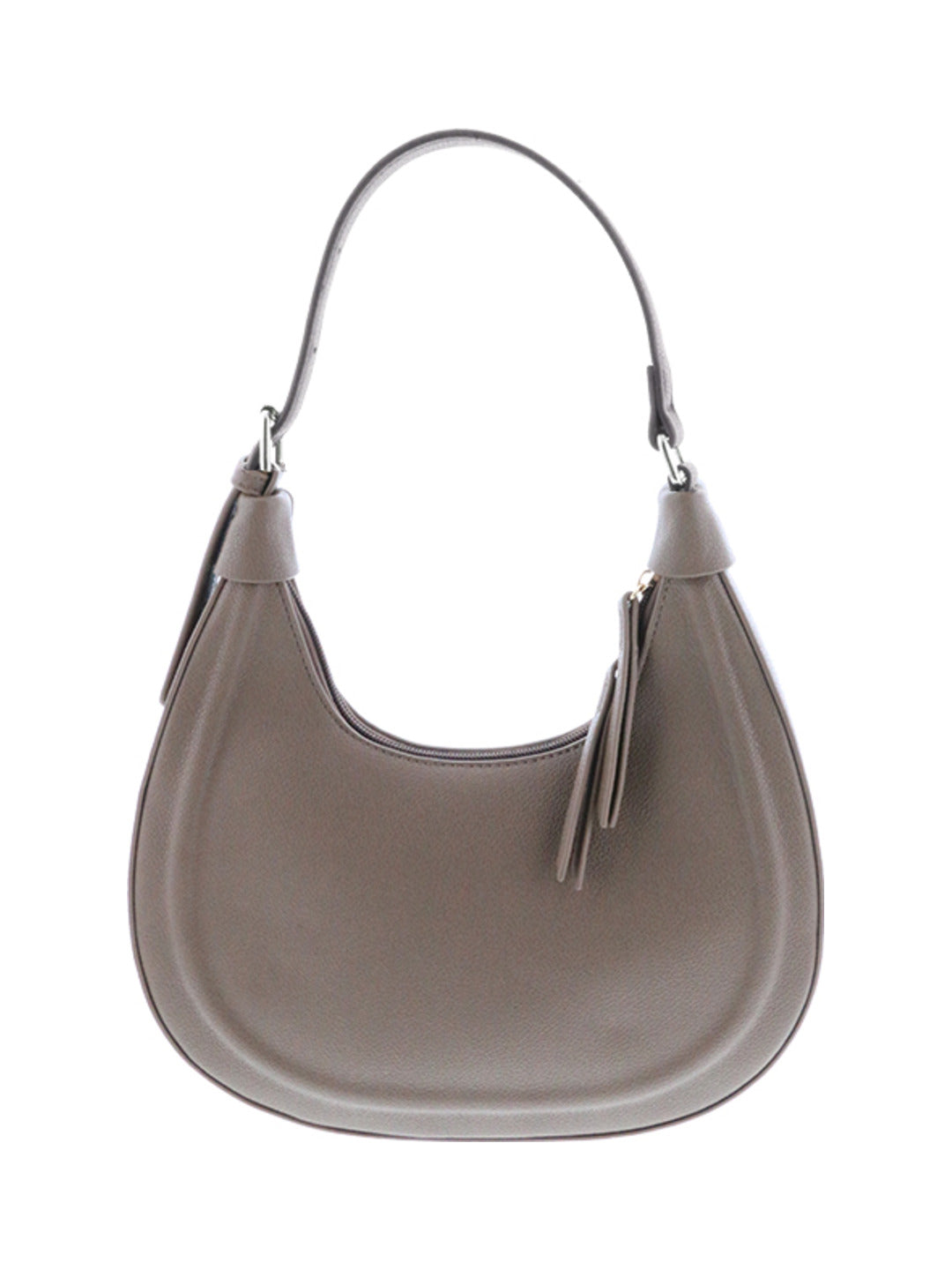 Sac porté épaule zippé taupe - Nina Casari
