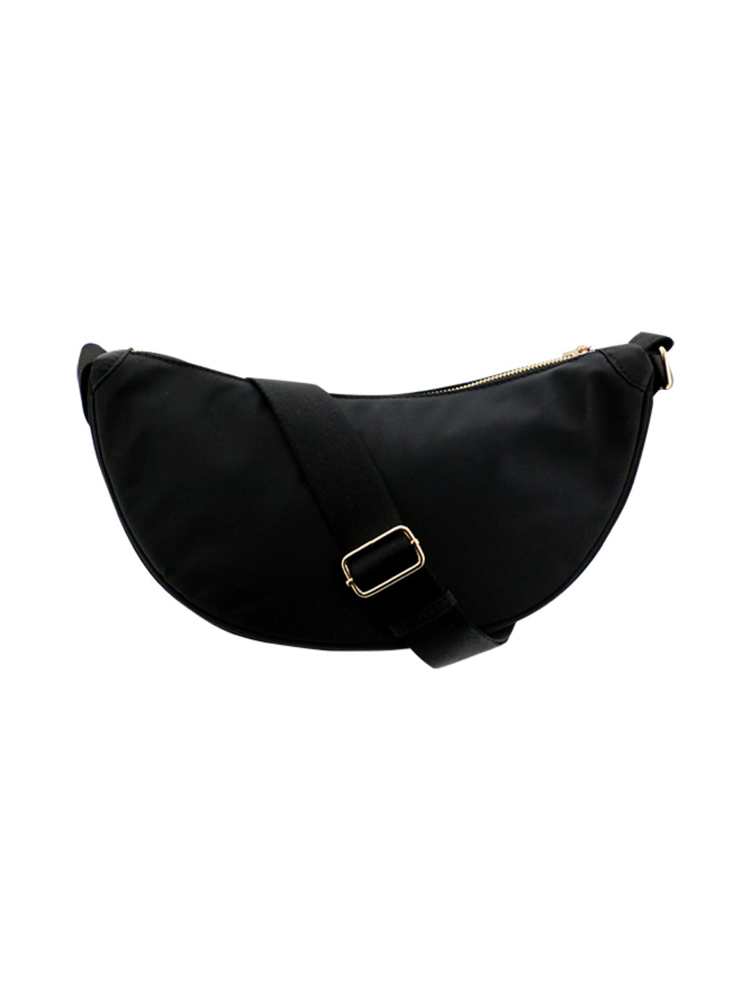 Sac banane en tissu noir - Nina Casari