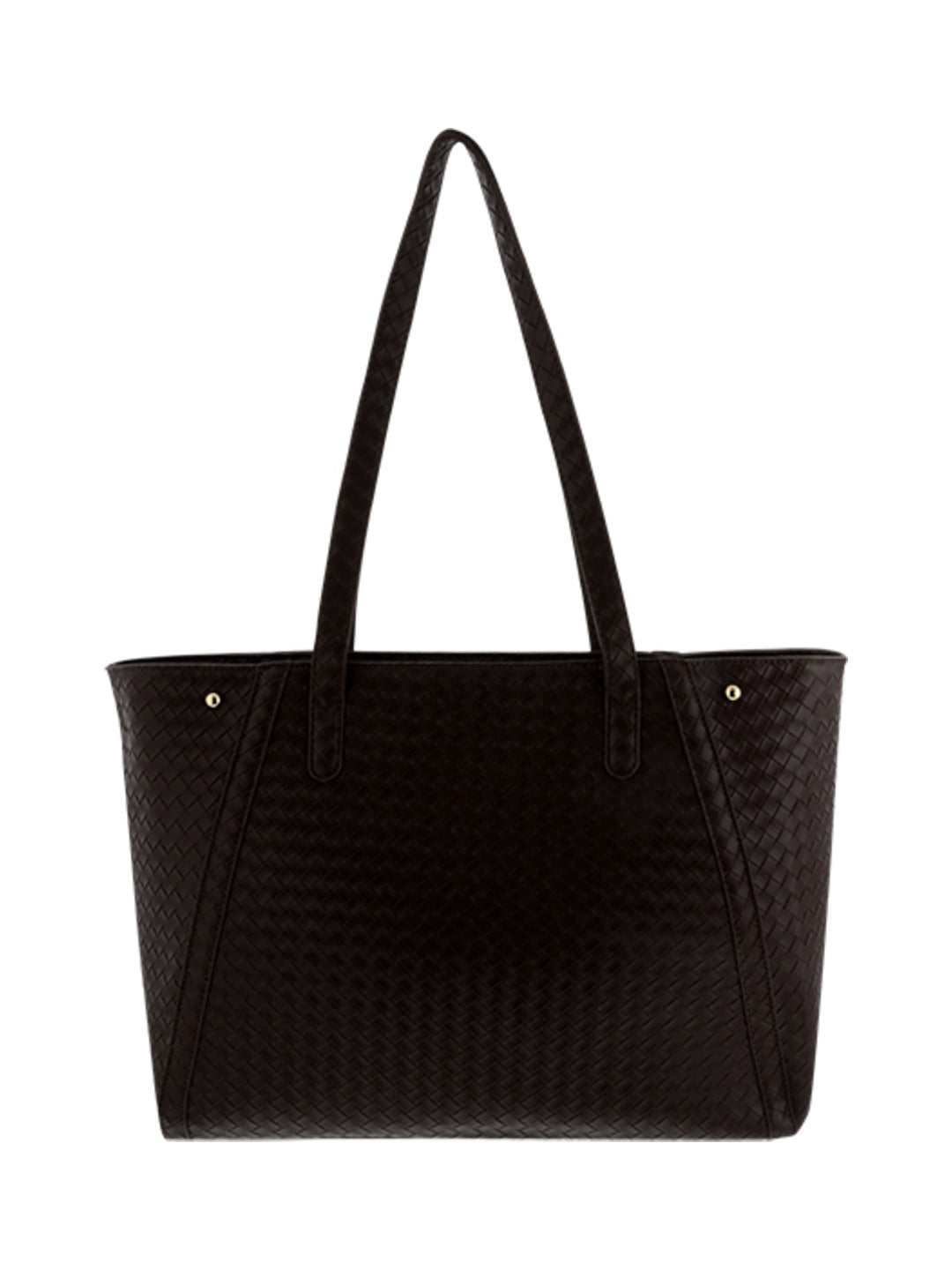 Sac cabas marron fonce chocolat - Nina Casari