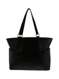 Sac cabas effet peau de serpent noir - Nina Casari