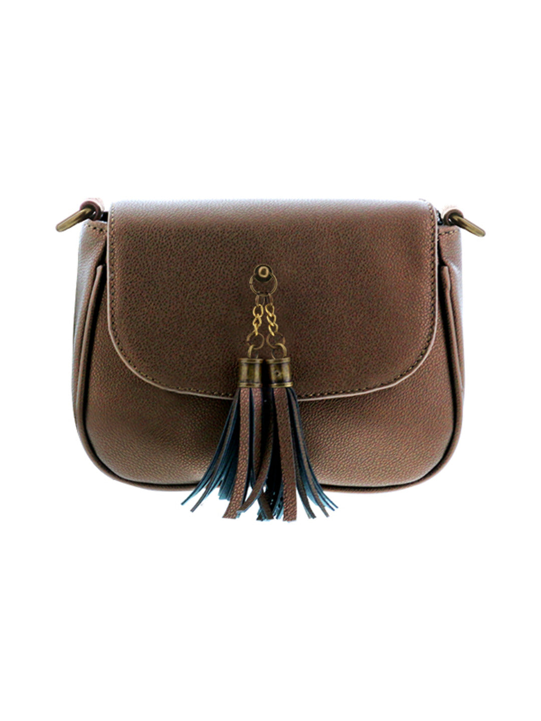 Sac bandoulière irisé bronze irisé - Nina Casari