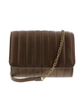 Sac bandoulière matelasse irisé bronze irisé - Nina Casari