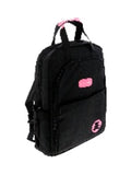 Sac à dos logo imprimé noir - Lulu Castagnette