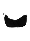 Sac banane en velours côtelé porté bandoulière noir - Nina Casari
