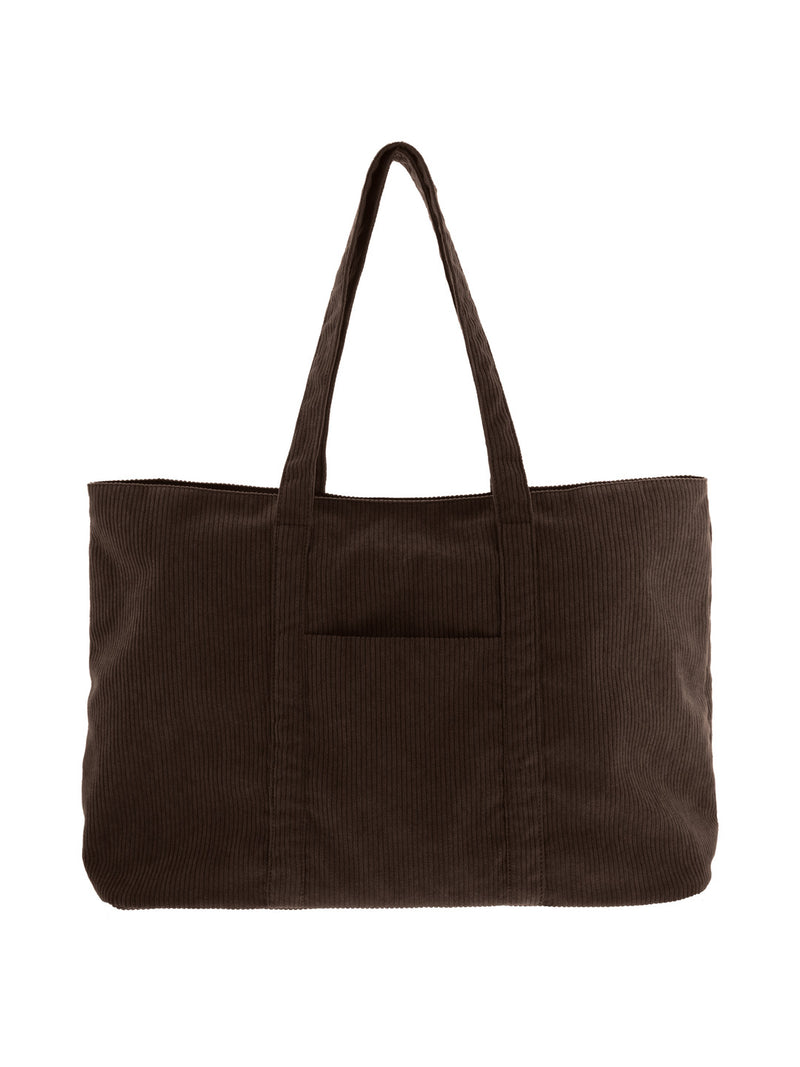 Sac cabas en velours côtelé – Nina Casari