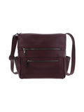 Sac multipoches porté épaule et travers violet - Nina Casari