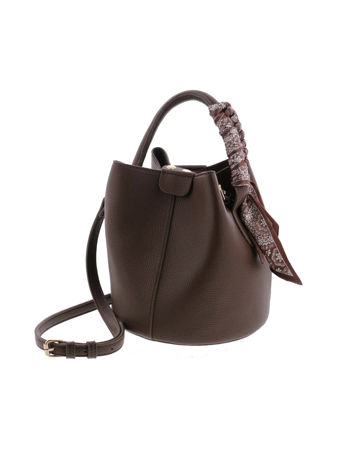 Sac seau marron - Nina Casari