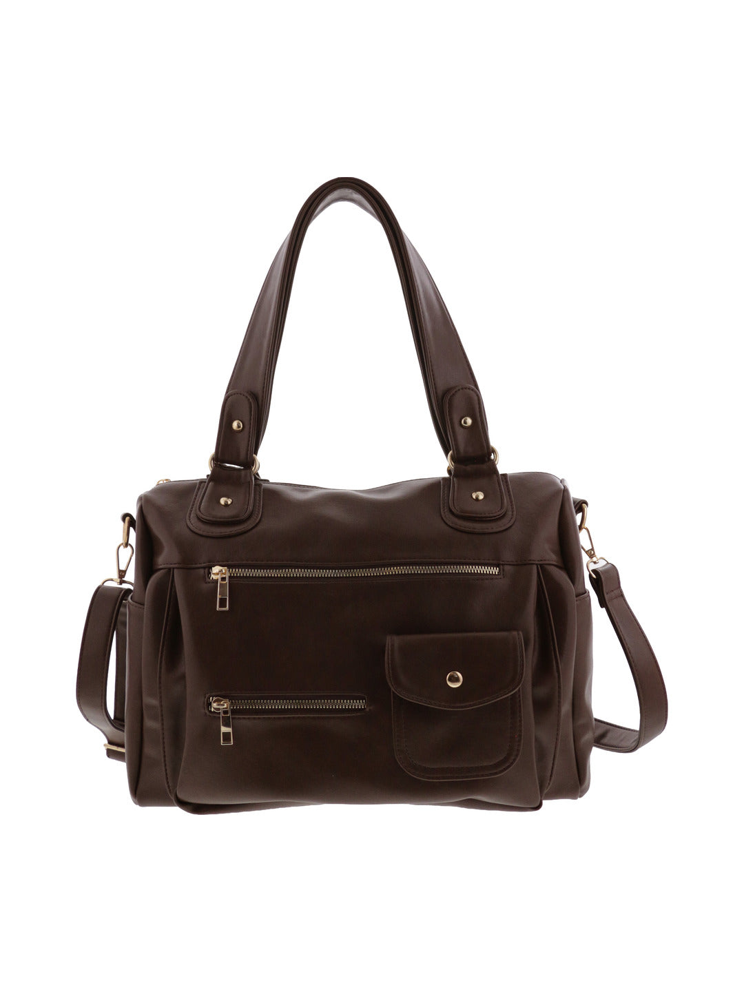 Sac multipoches marron - Nina Casari
