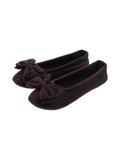 Chaussons ballerines bordeaux - Le Bourget