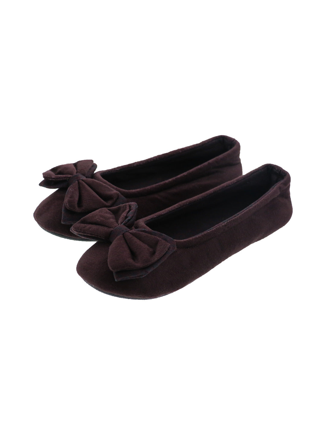Chaussons ballerines bordeaux - Le Bourget