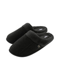 Chaussons mules anthracite à semelle à mémoire de forme - Le Bourget