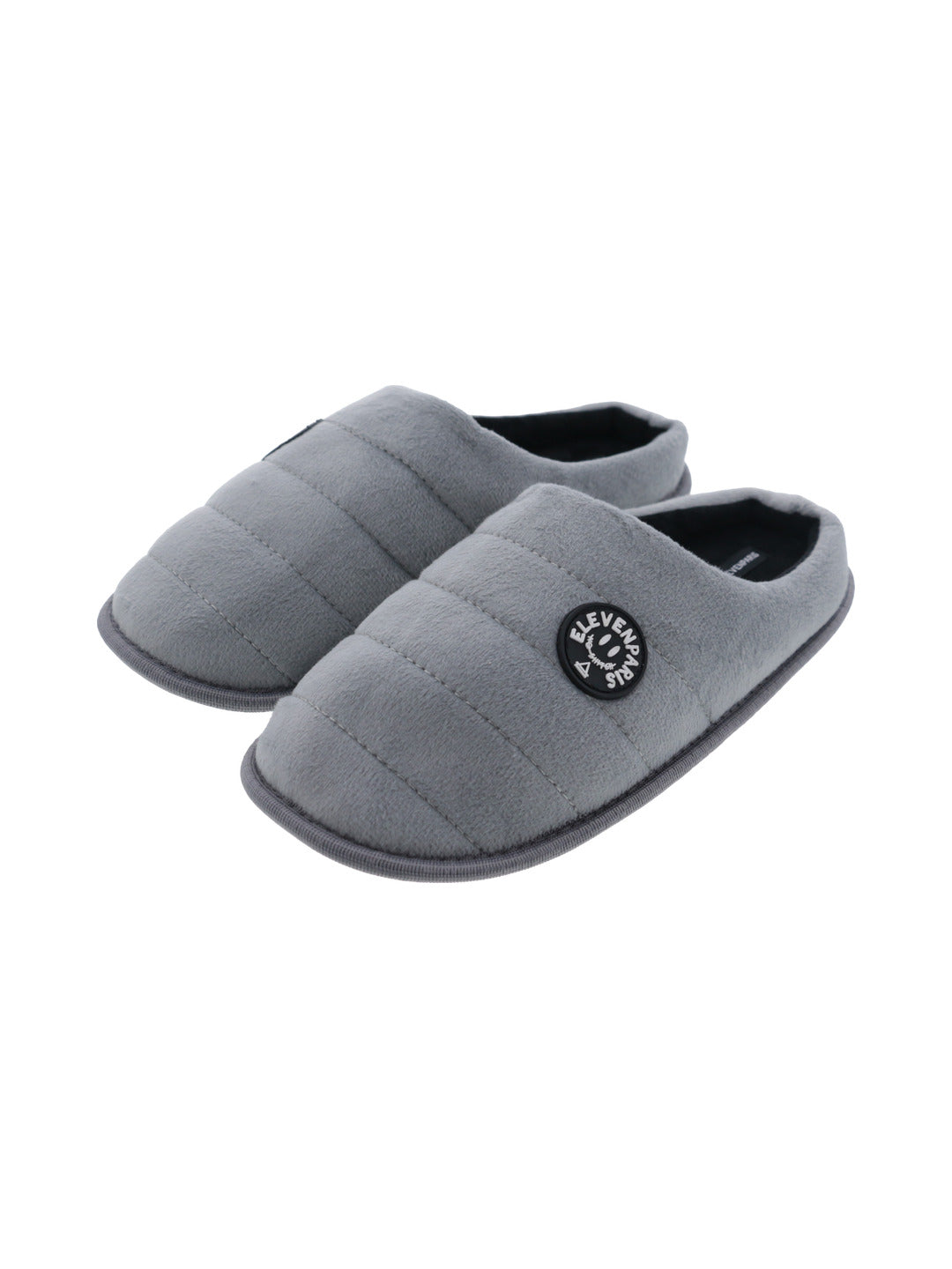 Chaussons mules gris - Eleven Paris