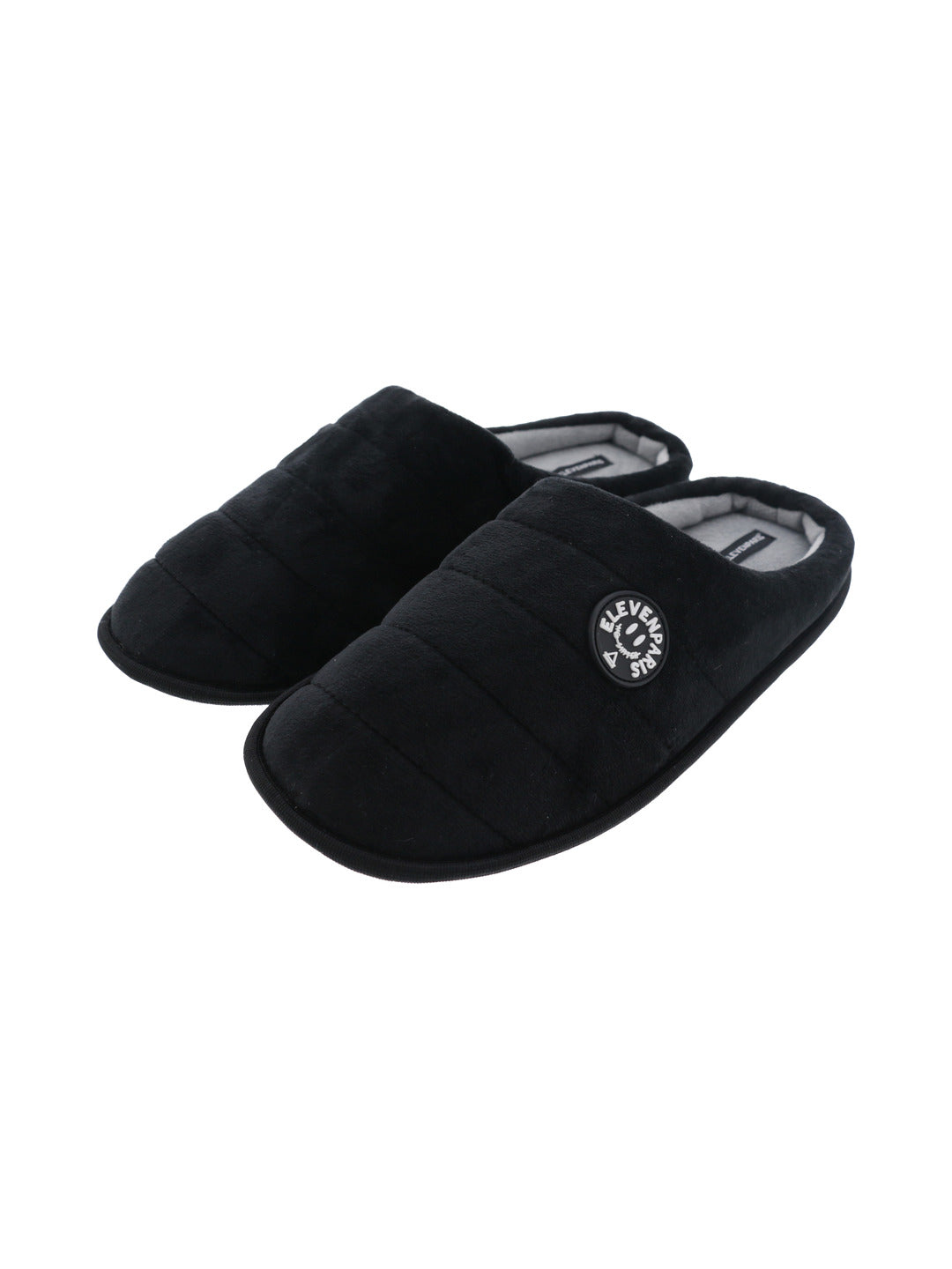 Chaussons mules noirs - Eleven Paris