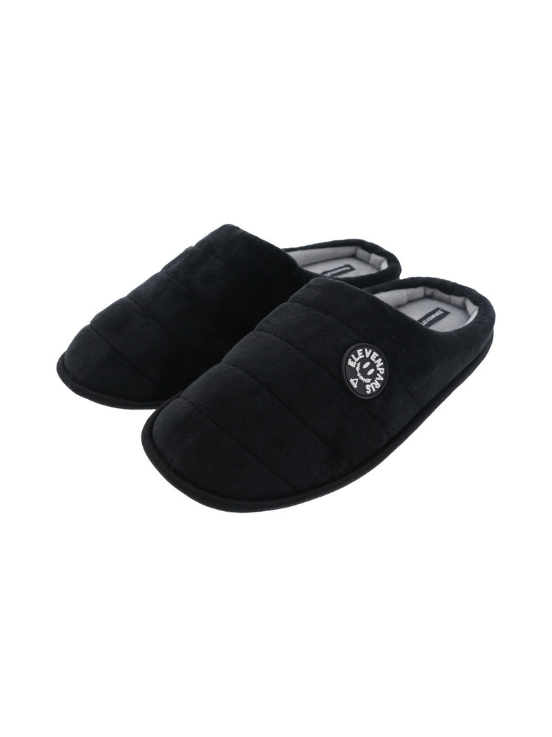 Chaussons mules noirs - Eleven Paris