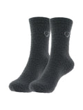 Chaussettes effet poilu gris clair - Nina Casari