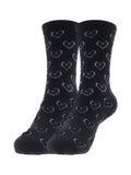 Chaussettes effet poilu gris anthracite - Nina Casari