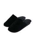 Chaussons mules noirs semelle compensée - Nina Casari