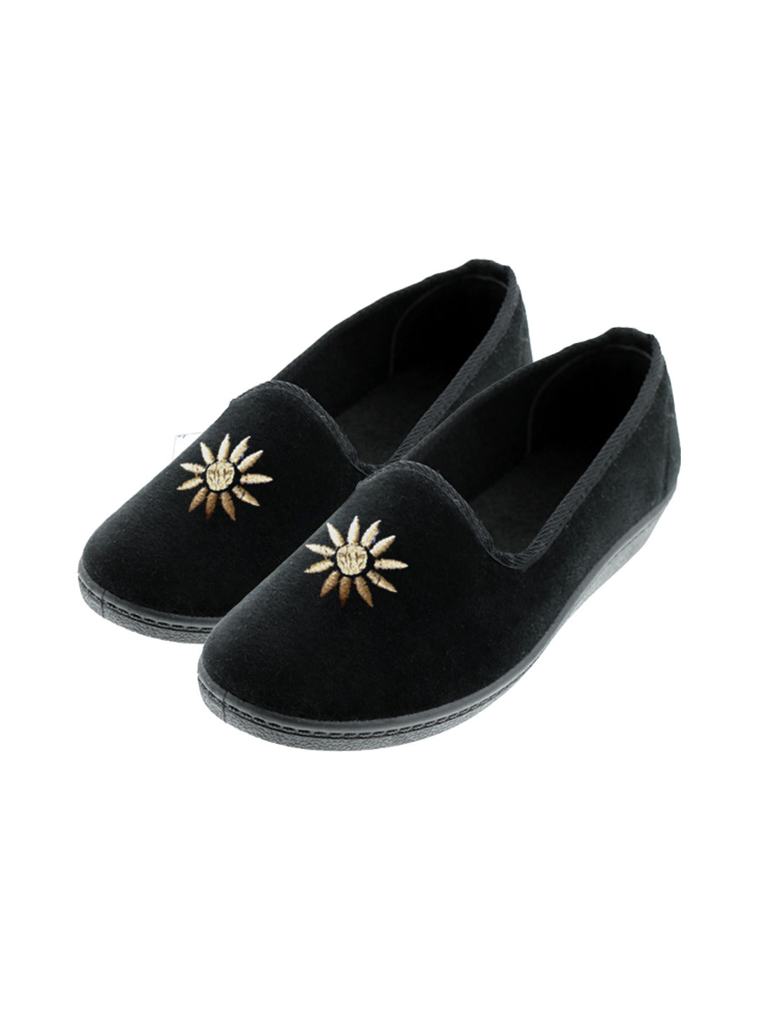 Chaussons fermés noirs - Nina Casari