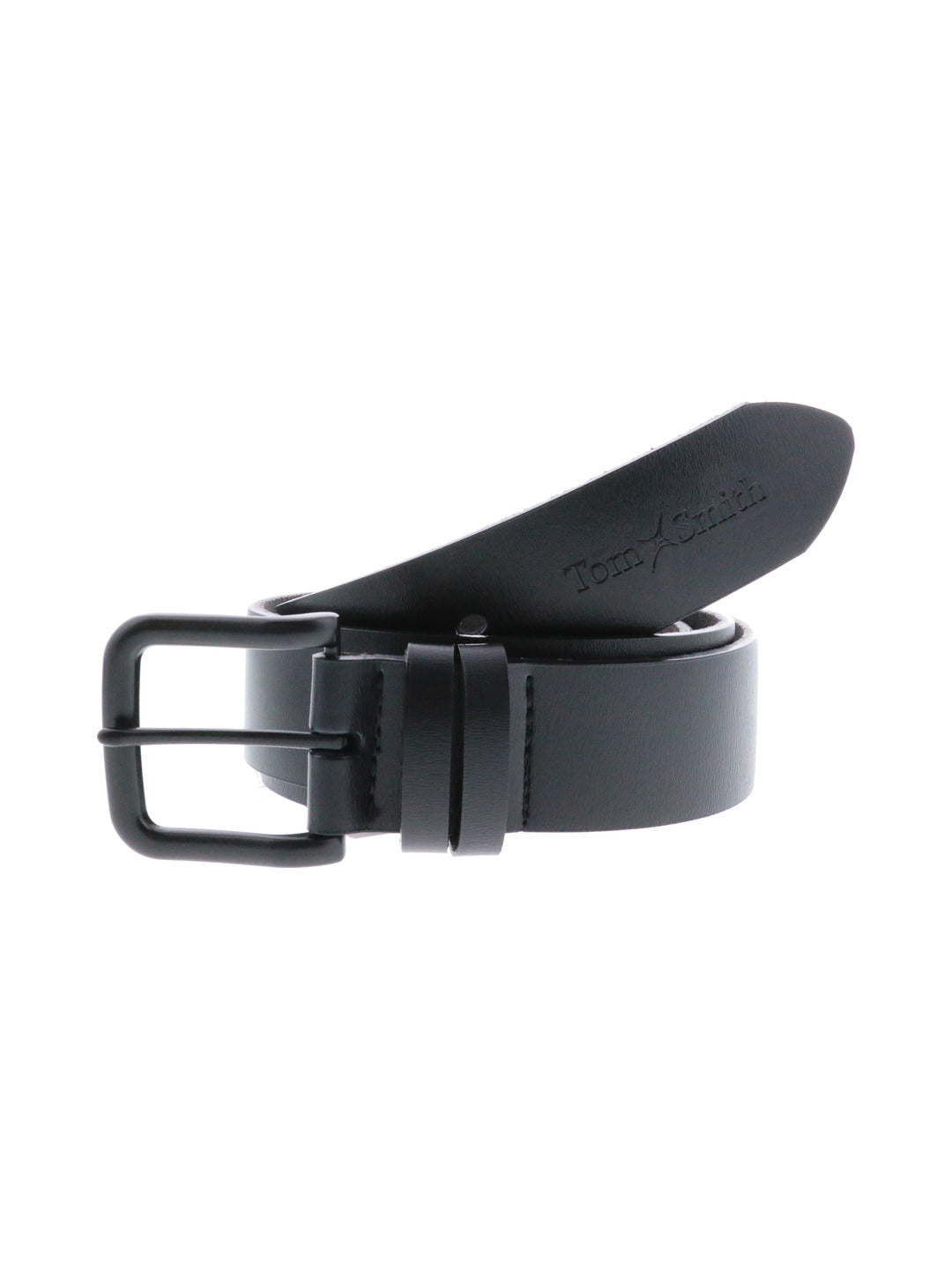 Ceinture croûte de cuir noire - Tom Smith