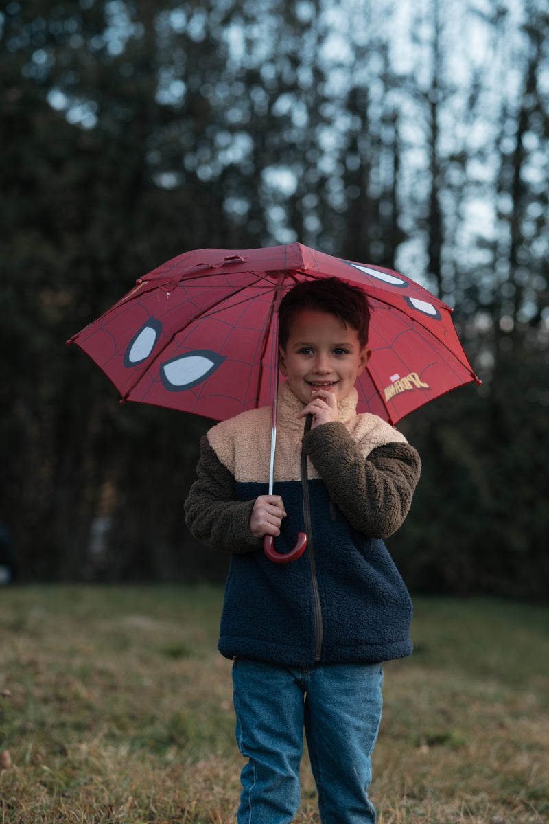 Parapluie pour enfant canne multicolore - Marvel