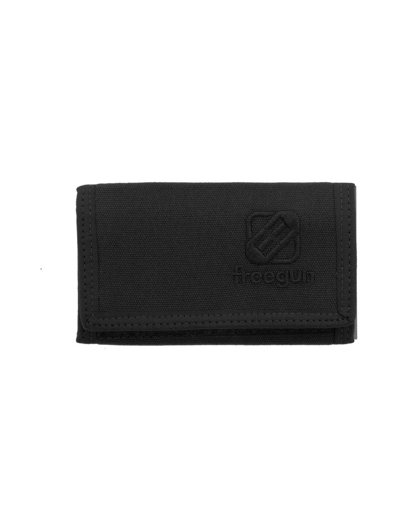 Portefeuille en tissu noir - Freegun