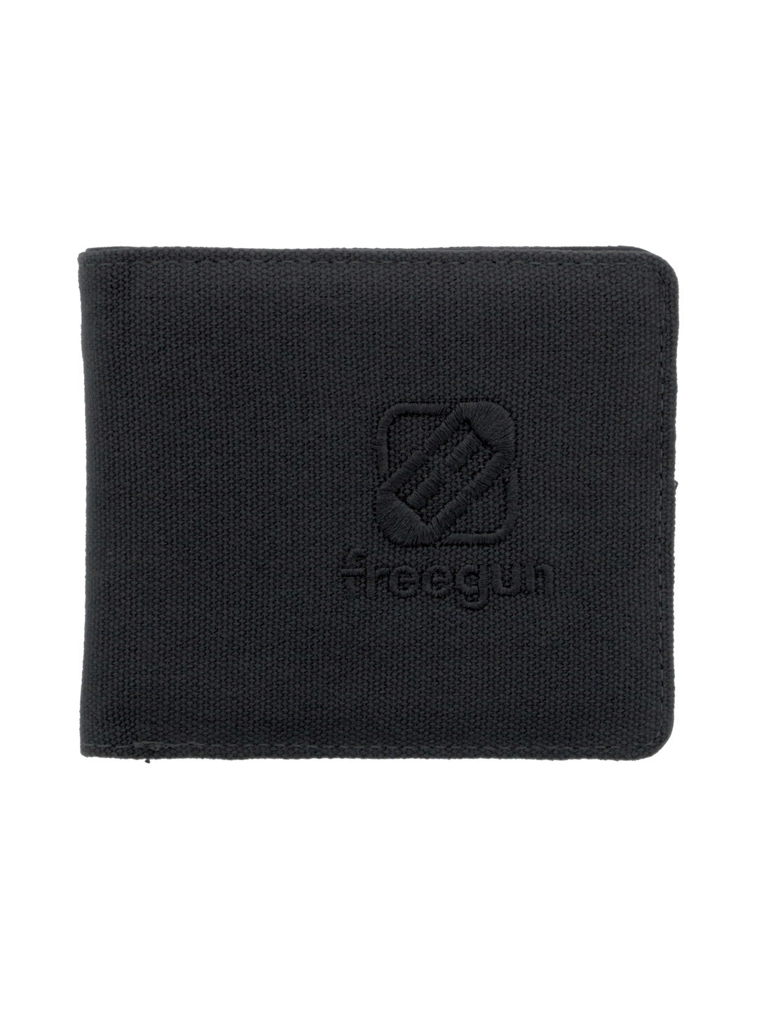 Porte-monnaie en tissu noir - Freegun