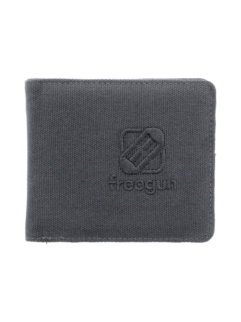 Porte-monnaie en tissu gris - Freegun
