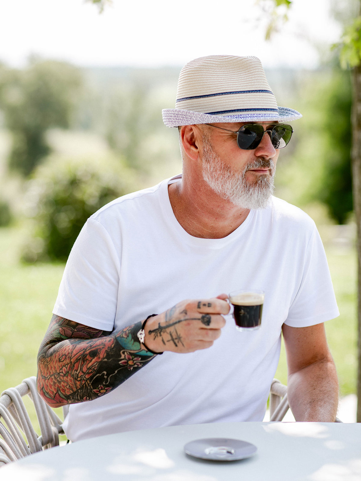 Lunettes de soleil homme métal caravan argent - Rica Lewis