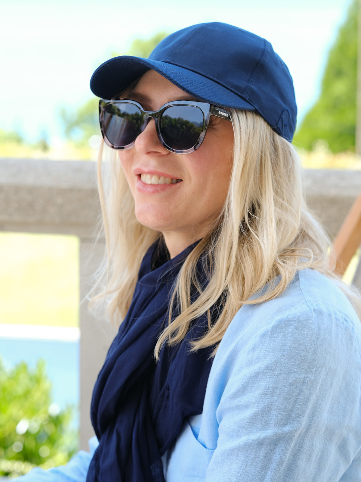 Lunettes de soleil femme papillon écaille noir - Rodier