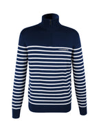 Pull marinière en maille col camionneur - La Marinière par Sogema